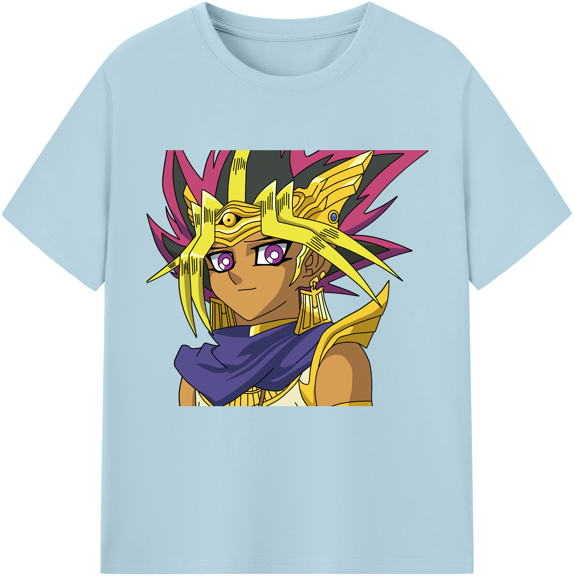 （画像用） 遊☆戯☆王 Yu-Gi-Oh! 綿100％半袖Tシャツ（フロントプリント）